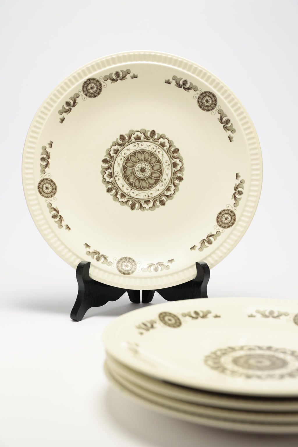 Boch Frères La Louvière - Murielle pattern - Dinner plate - Diametre 23 cm