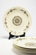Boch Frères La Louvière - Murielle pattern - Dinner plate - Diametre 23 cm