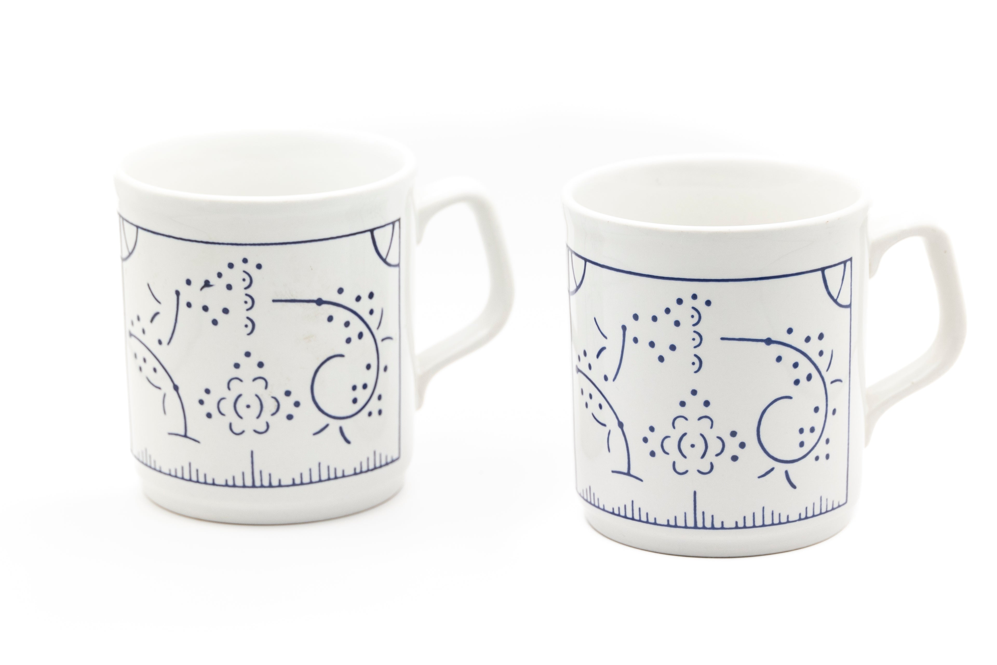 Distri Boch – Mugs – Copenhagen Style Pattern – 9 cm x 8 cm