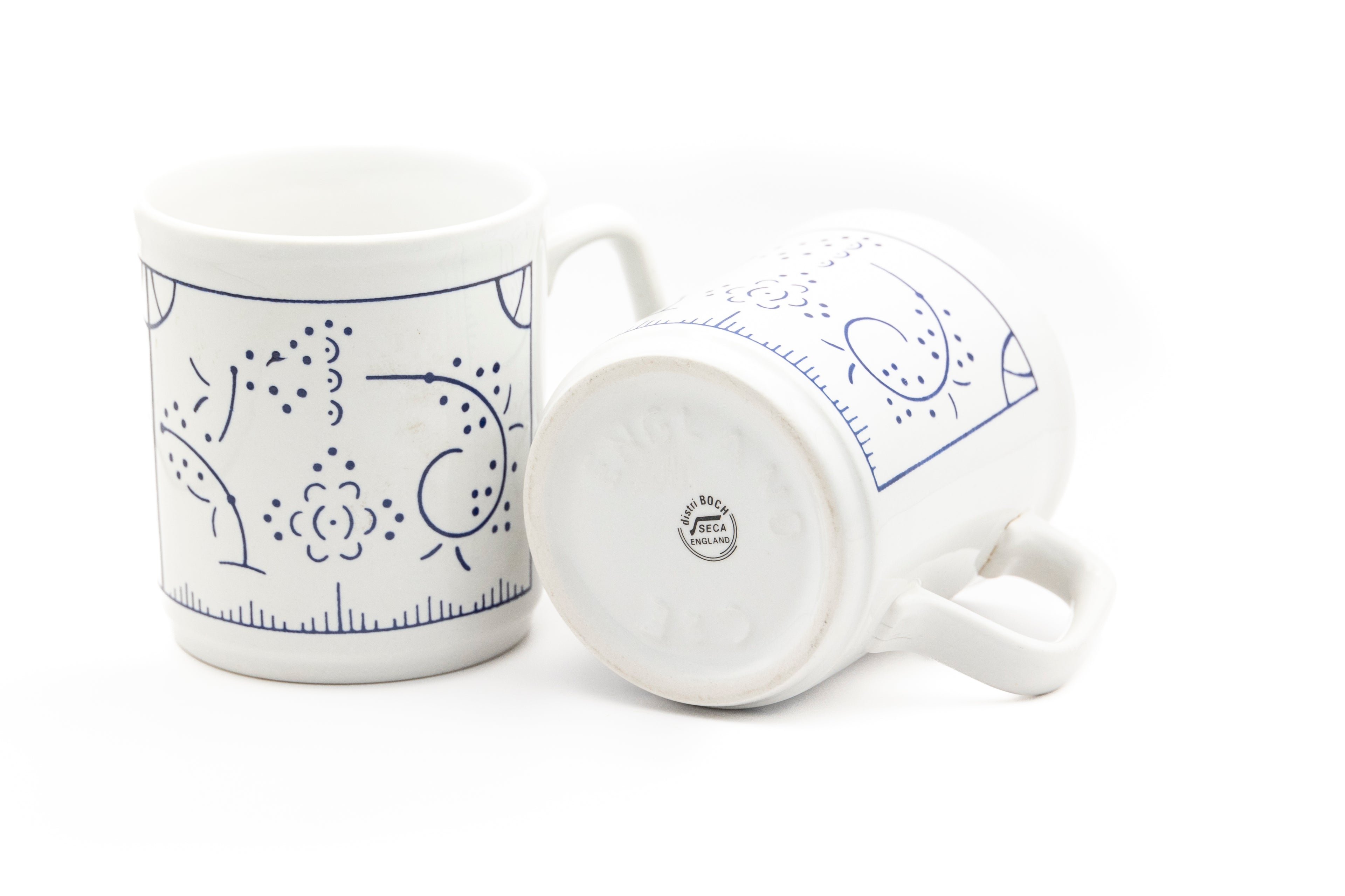 Distri Boch – Mugs – Copenhagen Style Pattern – 9 cm x 8 cm