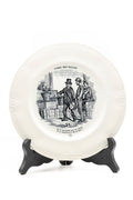 Boch Frères La Louvière - The Auction Hall Plate n°11 from the "Les Halles" Series
