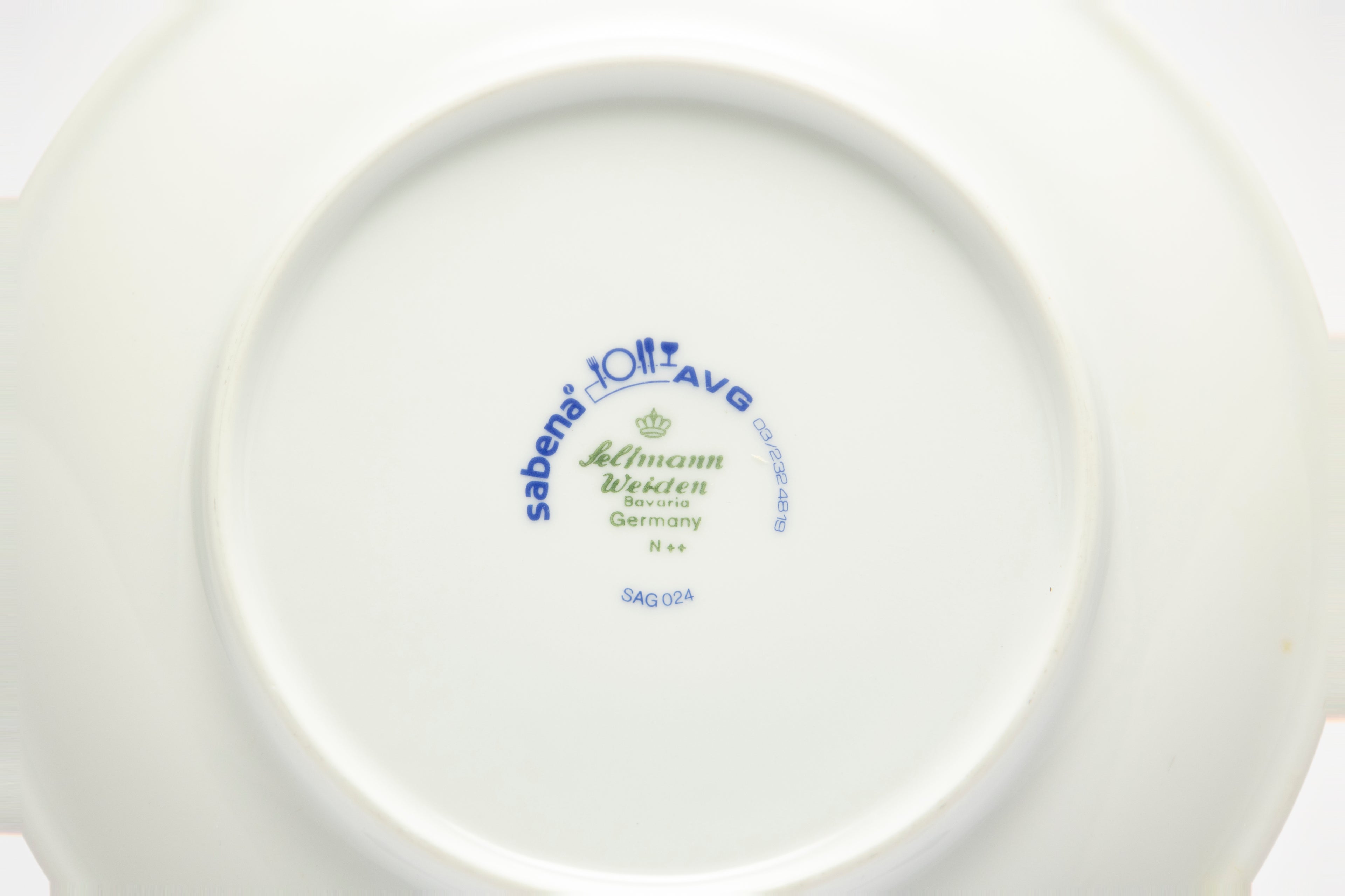Sabena Airline Tableware - Dessert Plate - 17 cm