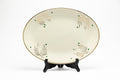 “Saturne” dinner service - Oval Serving Plate - 32 x 23 cm