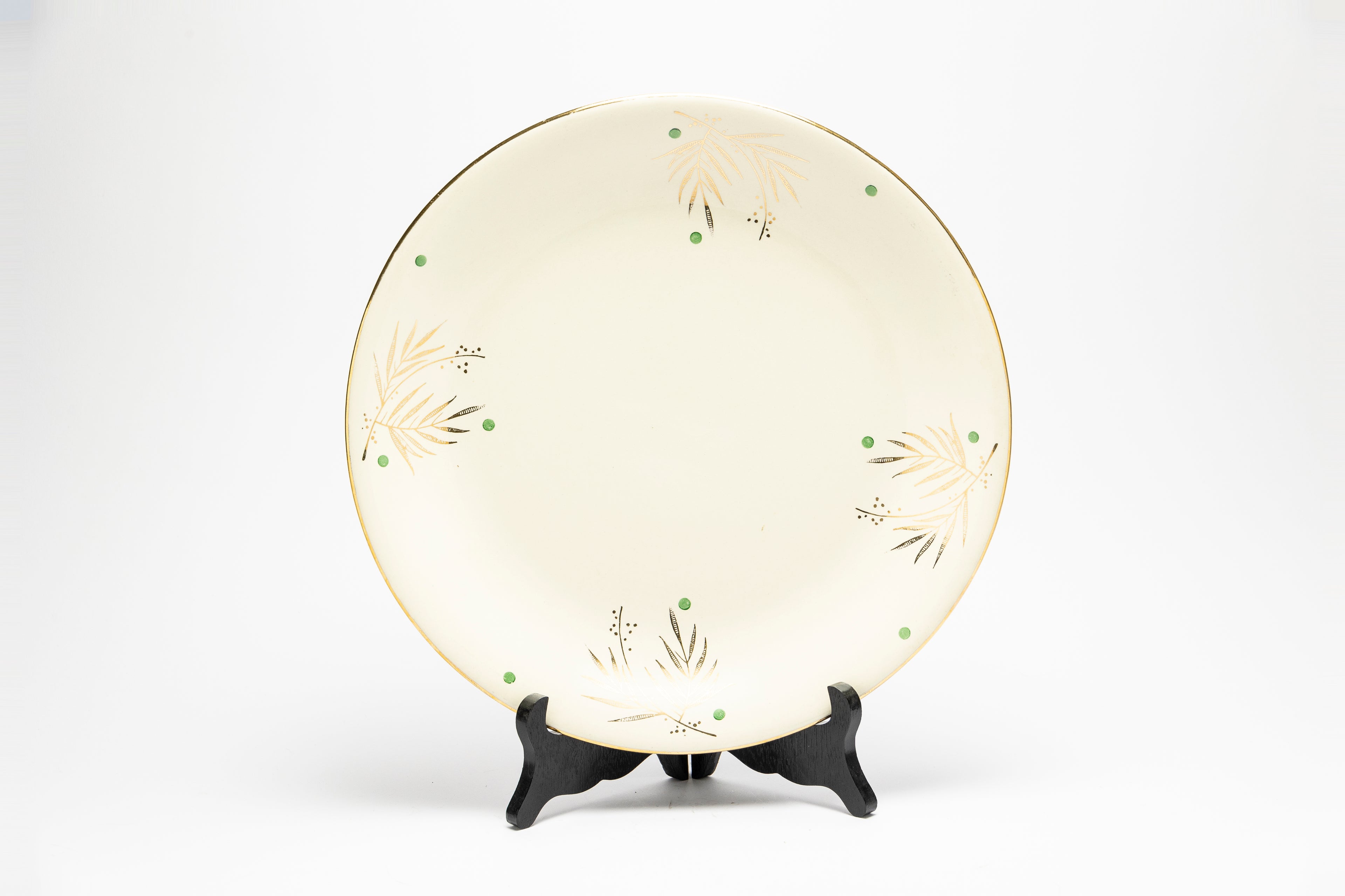“Saturne” dinner service - Round serving plate – 28 cm